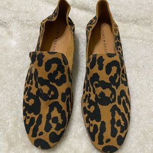 Lucky Brand Women’s Leopard Loafers Size 8